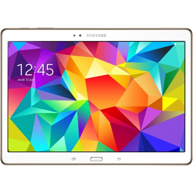 Samsung Galaxy Tab S 10.5 pouces SM-T805 4G Blanc 16Go Grade C