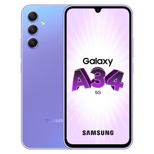 Samsung Galaxy A34 Violet 5G 128Go A346 DS Grade C