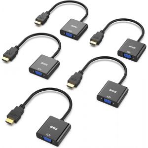 Cables HDMI vers VGA  Benfei mâle-femelle pour ordinateur