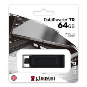 Clé USB-C 64Go Kingston DataTravel 70
