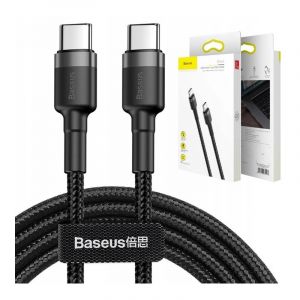 Cable Nylon USB Type-C Baseus / USB Type-C Baseus 60W 2M Noir