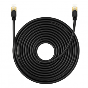 Cable Rapide Baseus ​​40 Gb/s Ethernet cable 15 m Noir
